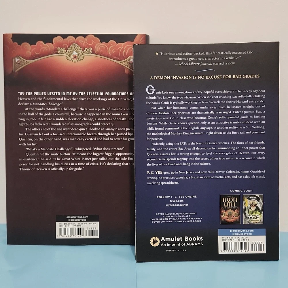 The Epic Crush of Genie Lo Series F. C. Yee paperback & hardcover books NWT - Picture 2 of 8